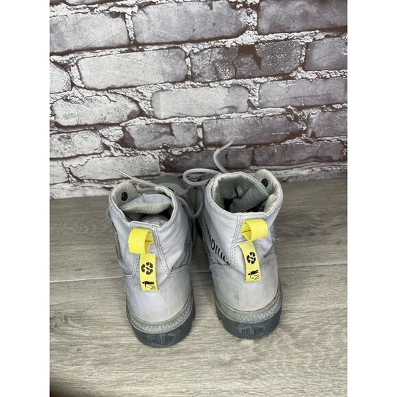 Palladium Pampa Travel Lite Slate Gray Combat Mesh Boots Men Sz 7M US/40EU W8.5M - Picture 4 of 16